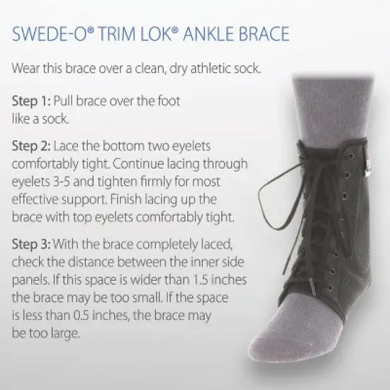 Swede-O Trim Lok Ankle Brace image {7}