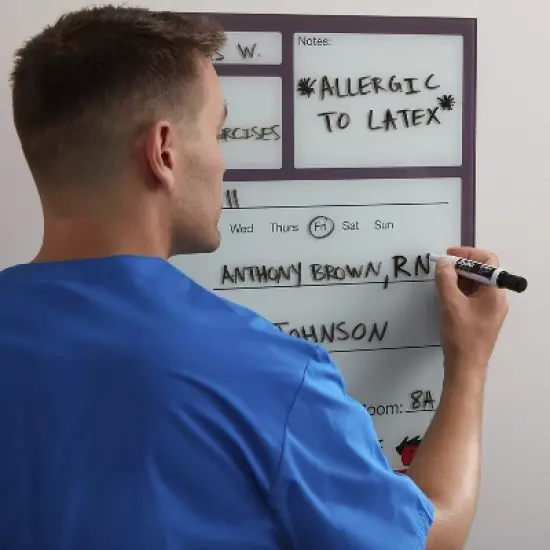 EXPO Magnetic Dry Erase Marker Chisel Tip Assorted 8/Pack 1944741 image {1}