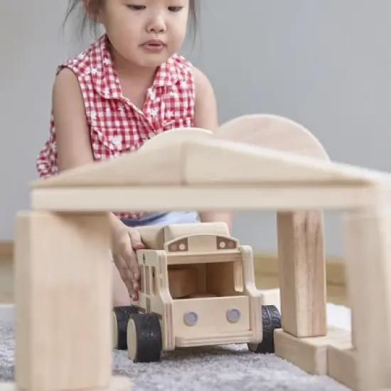 Guidecraft Wooden School Bus image {3}