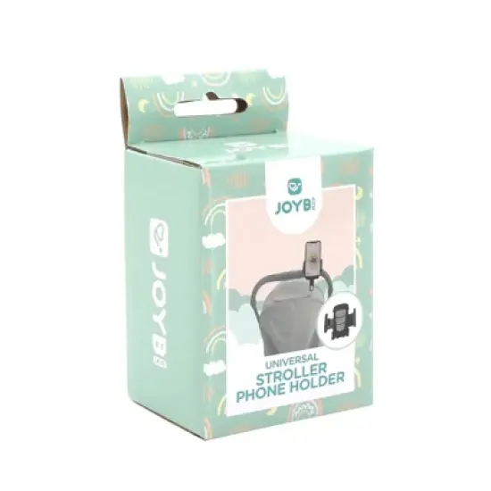 Hands-Free Stroller Cell Phone Holder, Attachable Plastic 6.5cm x 10.5cm x 5.1cm Smartphone Stand image {2}