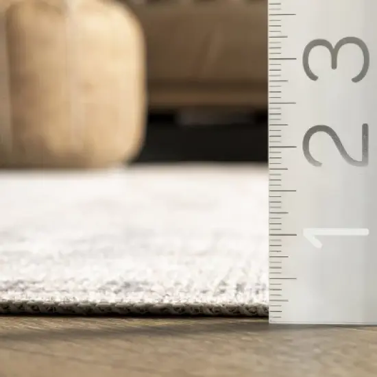 nuLOOM Krystin Distressed Machine Washable Area Rug image {4}