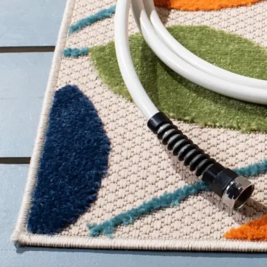 Cabana CBN369 Power Loomed UV Resistant Indoor/Outdoor Rugs - Safavieh image {3}