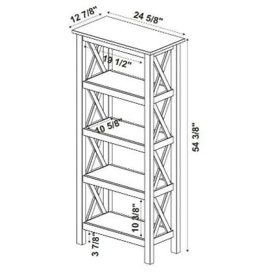 Davis Bookcase - Linon image {9}
