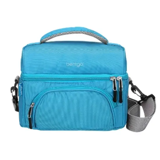 Bentgo Deluxe Lunch Bag, Durable & Insulated Bag, Internal Mesh Pocket & 2-Way Zippers image {13}