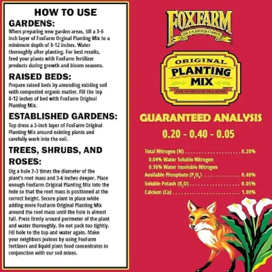 FoxFarm Original Planting Mix, 1 cu ft image {5}