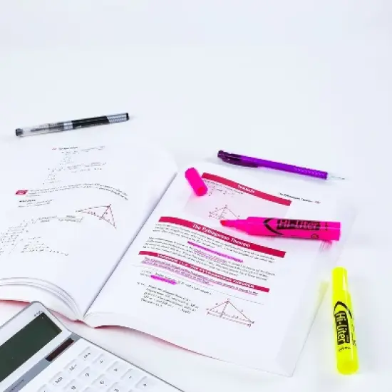 Avery HI-LITER Desk-Style Highlighter Chisel Assorted Colors 24/Pack 98189 image {6}