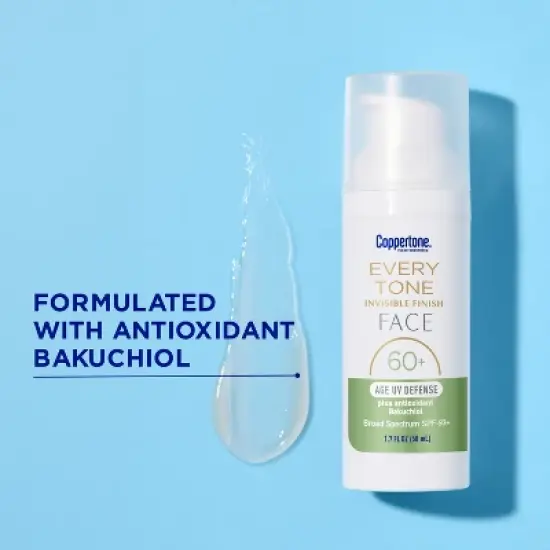 Coppertone Age Defense Every Tone Face Sunscreen - SPF 60+ - 1.7 fl oz image {5}