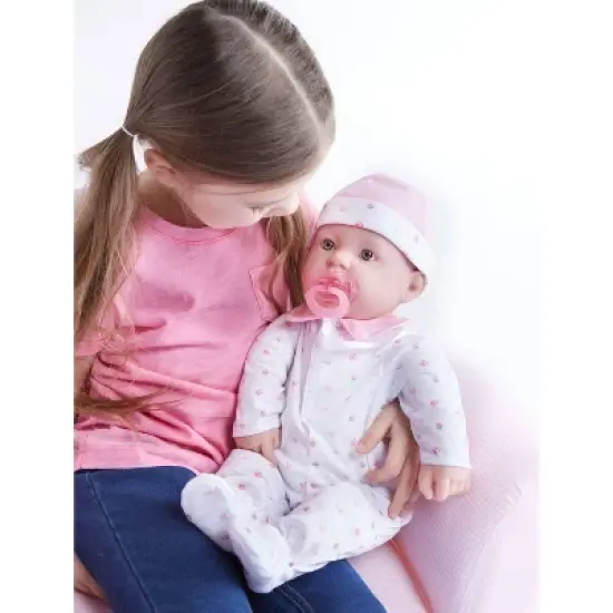 JC Toys La Baby 20" Baby Doll - Pink Outfit image {2}