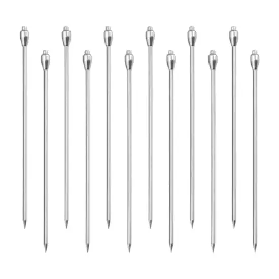 Unique Bargains Stainless Steel Durable Rust Resistant Reusable Cocktail Picks image {4}