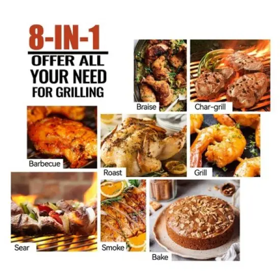 ZPG-10002B2E Wood Pellet Grill BBQ Smoker with Cover: Automated Feed, 1060 sq in - Z Grills image {14}