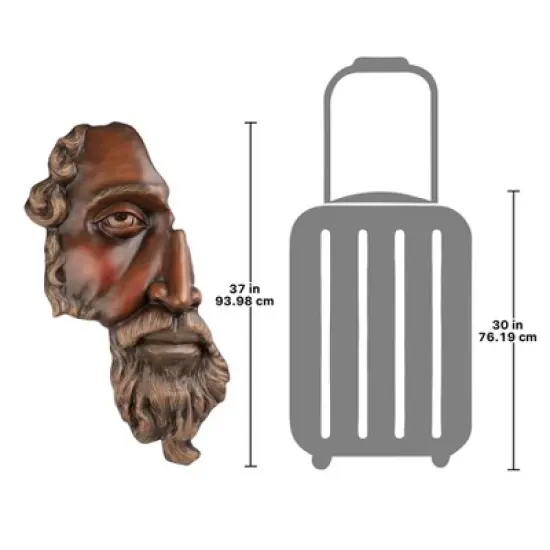 Design Toscano A Classical Fragment Wall Sculpture: Large image {5}