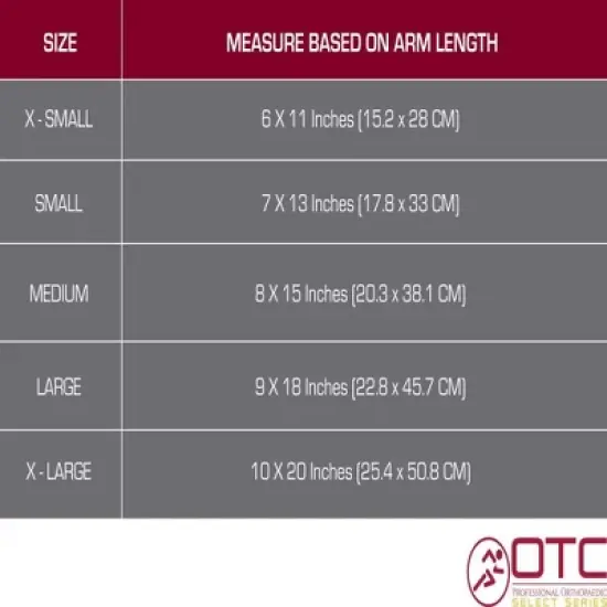 OTC Shoulder Immobilizer, Left or Right Arm, Lightweight, Black image {1}