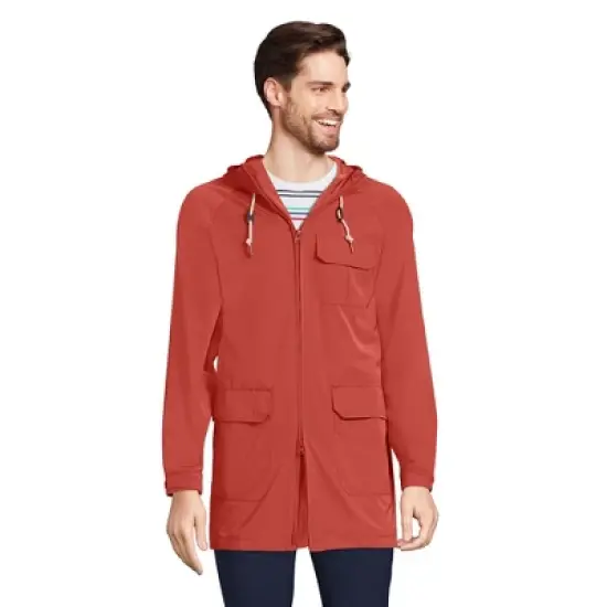 Lands' End Men's Water Resistant Parka image {5}