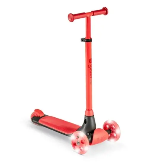 Yvolution Y Glider Kiwi 3 Wheel Kick Scooter with Light-Up Wheels image {9}