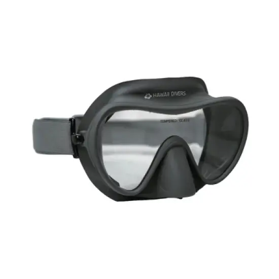 Hawaii Divers Deep Sea Adult Snorkel Mask &ndash; Grey image {3}