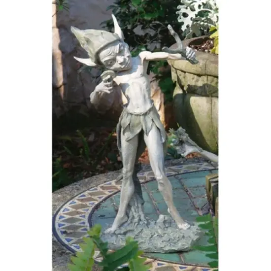 Design Toscano Sling Garden Pixie Sculpture image {1}