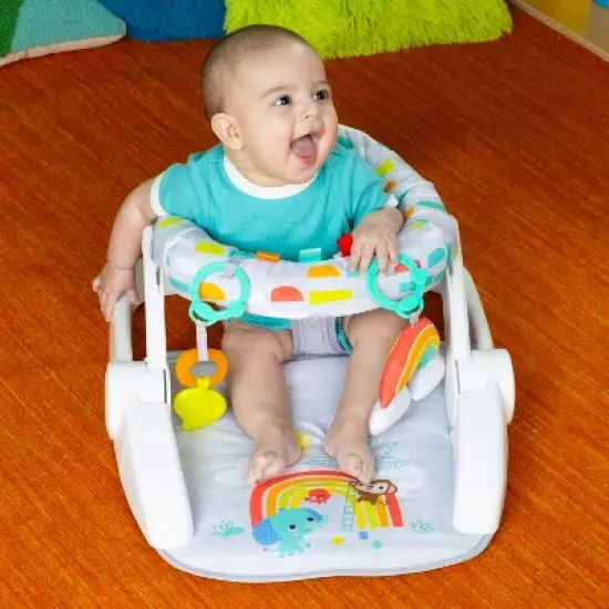Bright Starts Learn-to-Sit 2-Position Floor Seat - Playful Paradise image {6}