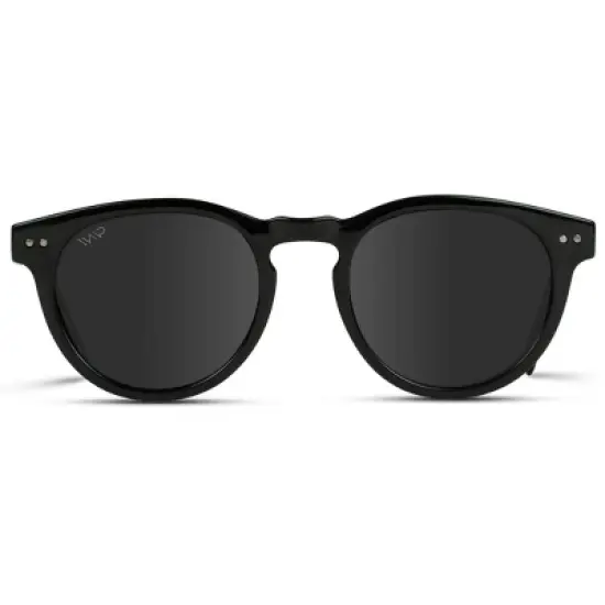 WMP Eyewear Classic Round Acetate Polarized Sunglasses image {6}