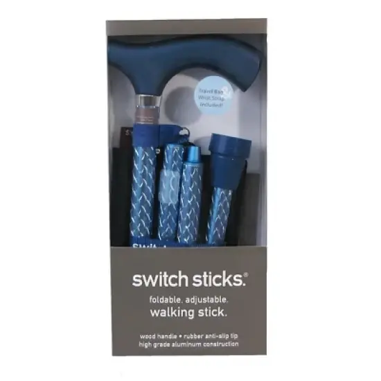 Switch Sticks Folding Cane, 264 lbs. Weight Capacity image {4}