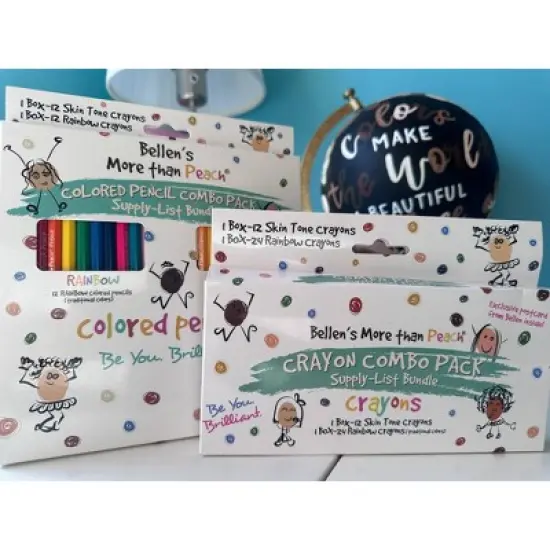 Bellens More than Peach Crayon Mega Box 36ct image {6}