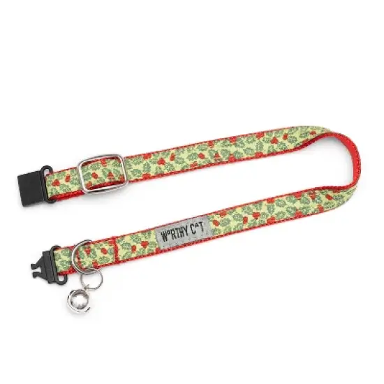 The Worthy Dog Holly Breakaway Adjustable Cat Collar image {1}