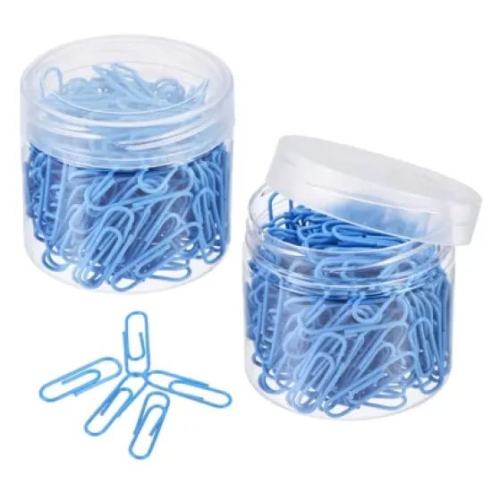 Unique Bargains Small Metal Prevent Tearing Pages Home Office Paper Clip 400 Pcs image {6}