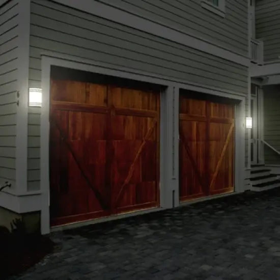 LED Solar Half Moon Wall Light - Techko Maid image {7}