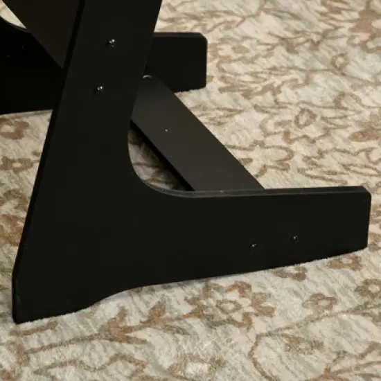 Soozier 38" Foldable Billiards Tabletop Game, Pool Table Set with Easy Folding for Storage, Balls, Cues, Chalk, Brush for Game Room, Man Cave image {4}