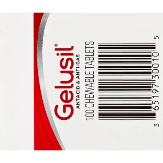 Gelusil Antacid & Anti-Gas 100 ea image {3}
