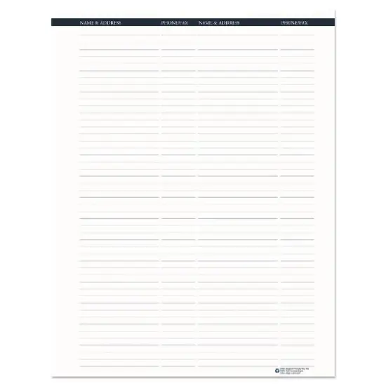Recycled Wirebound Weekly/Monthly Planner, 11 x 8.5, Black Cover, 12-Month (Jan to Dec): 2026 image {5}