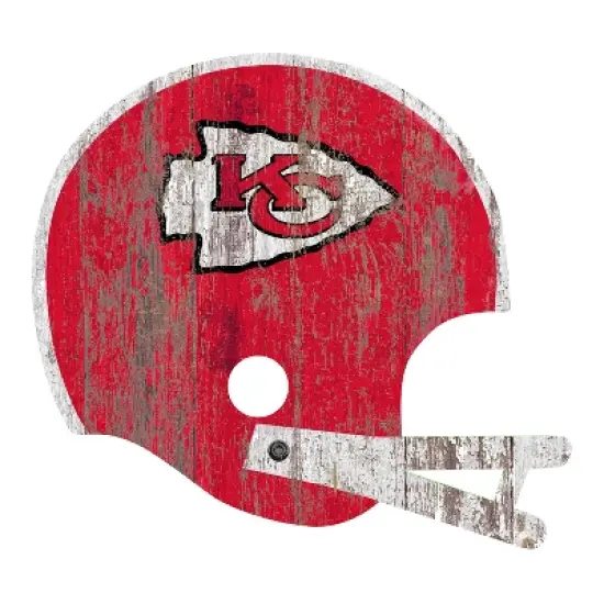 NFL Fan Creations Distressed Helmet Cutout Sign image {9}