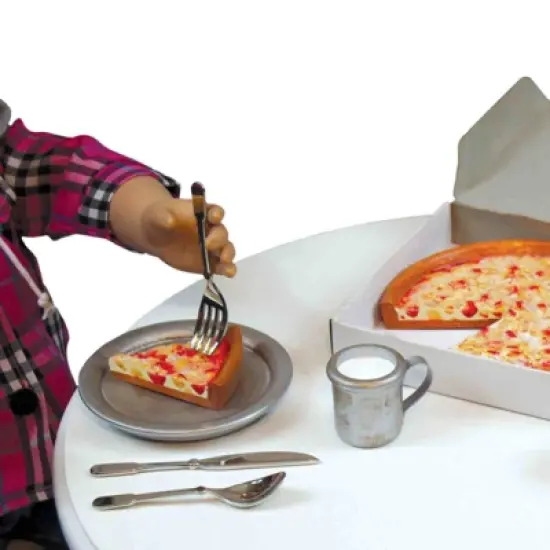 The Queen's Treasures 18 Inch Doll 13 Piece Utensil Set and Wooden Holder image {6}