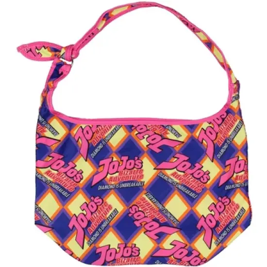 JoJo's Bizarre Adventure Diamond Is Unbreakable Shoulder Crossbody Hobo Bag Multicoloured image {4}