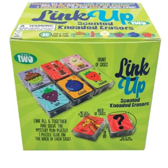 Geddes Link Up Scented Kneaded Erasers: Series Two - 36 per display image {4}
