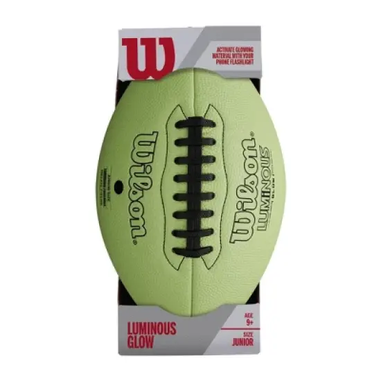 Wilson Luminous Glow Junior Football image {6}