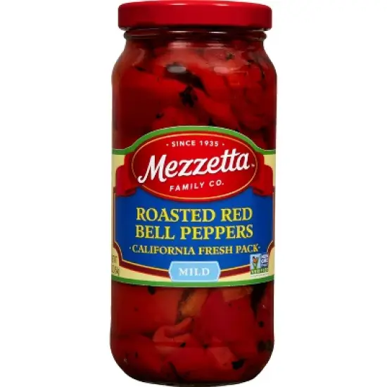 Mezzetta Mild Roasted Red Bell Peppers - 16oz image {5}