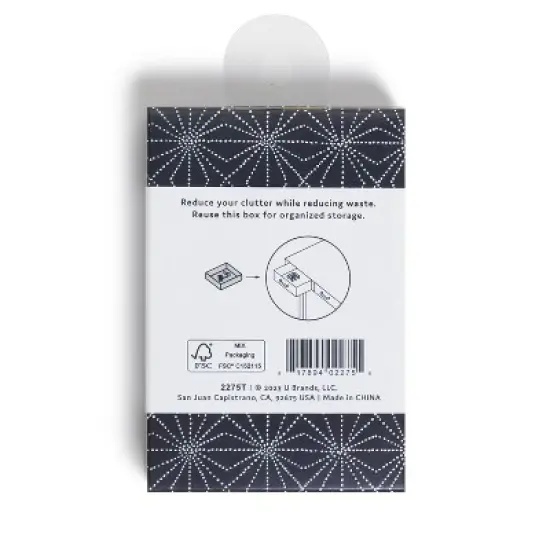 U Brands 100ct Push Pins - Clear image {1}