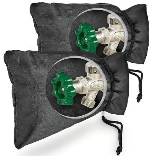 Home Intuition Outdoor Faucet Cover Sock &ndash; Freeze Protector, Weatherproof, UV & Frost Guard, Universal Fit image {7}