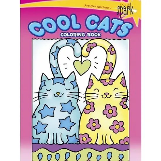 Spark Cool Cats Coloring Book - (Dover Animal Coloring Books) by  Noelle Dahlen (Paperback) image {1}