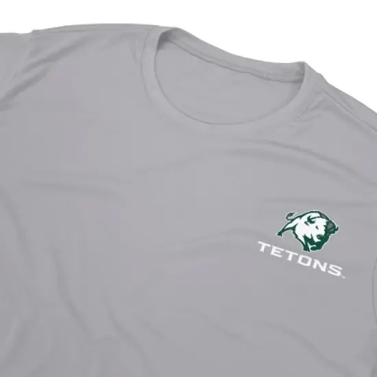 Men's Williston State College Men's Sport Active T-Shirt Left Chest Logo image {4}