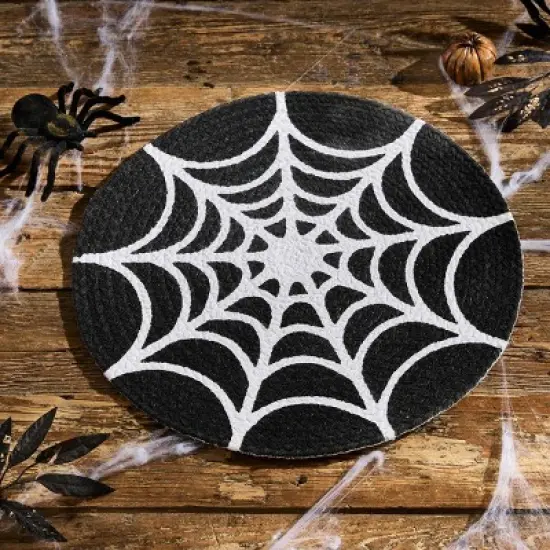 Split P Spider Web Round Placemat Set of 4 image {4}