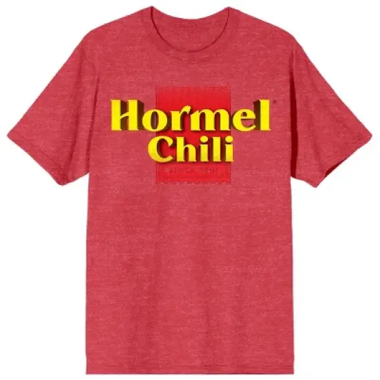 Hormel Chili Vintage Logo Crew Neck Short Sleeve Red Heather Women's T-shirt image {2}
