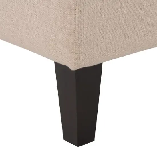 Rosewell Button Tufted Fabric Accent Bench - CorLiving image {7}