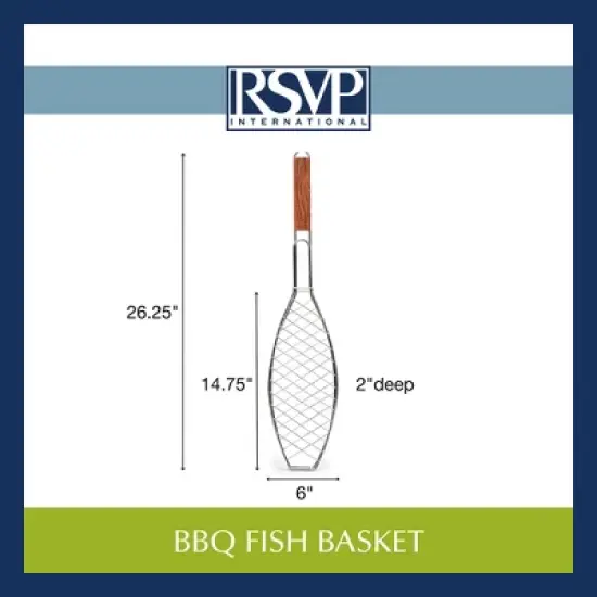 Rsvp Bbq Fish Basket image {4}