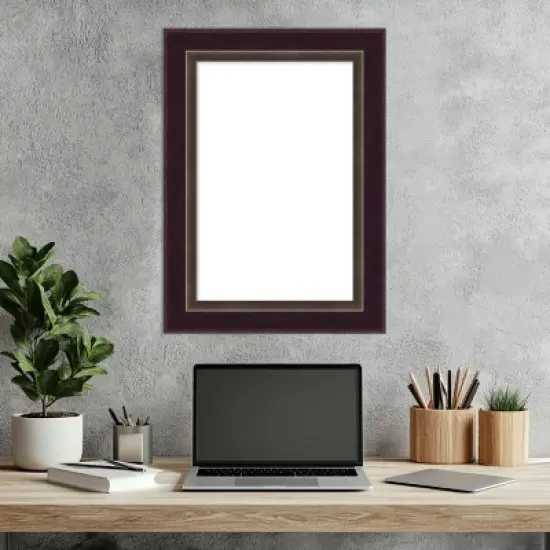 Amanti Art Signore Bronze Framed Dry Erase Magnetic Board image {6}