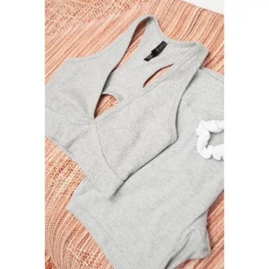 Smart & Sexy Women's Cloud Cotton Comfort Collection Ribbed Bralette image {4}