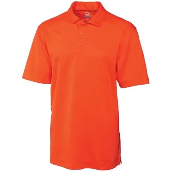 Cutter & Buck CB Drytec Genre Textured Solid Mens Polo Shirt image {9}