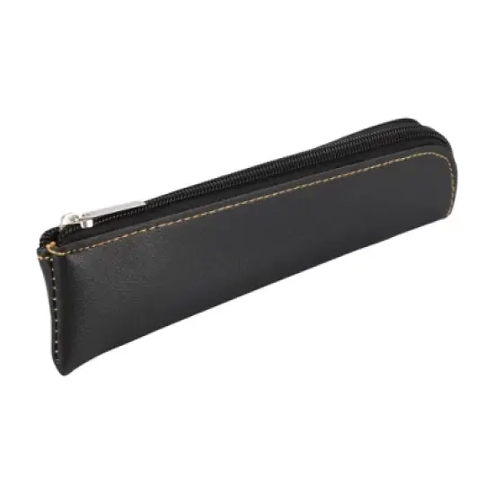 Unique Bargains Faux Leather Pencil Case image {6}