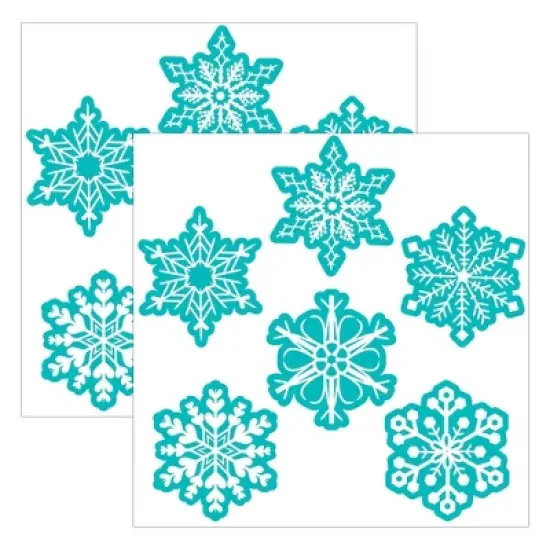 Creative Teaching Press&reg; Snowflakes 6" Designer Cut-Outs, 36 Per Pack, 2 Packs image {5}