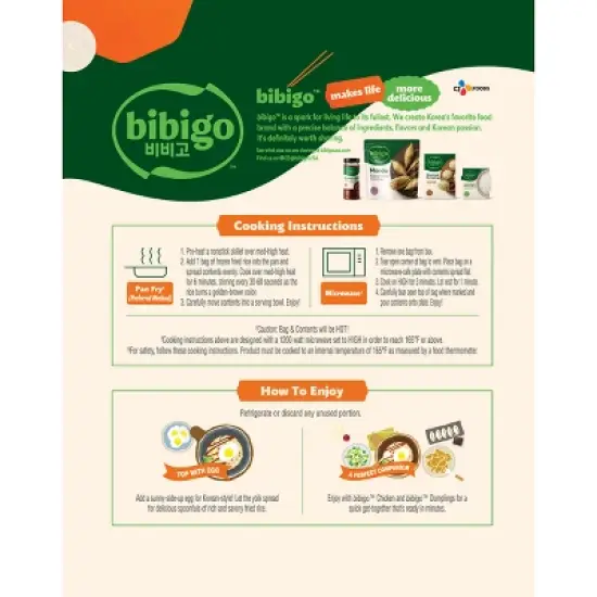 Bibigo Frozen Kimchi Cheese Fried Rice - 18oz image {1}